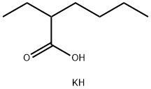 Potassium 2-ethylhexanoate Structure