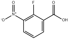 2-FLUORO-3-NITROBENZOIC ACID Structure