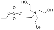 ethyltris(2-hydroxyethyl)ammonium ethyl sulphate Structure