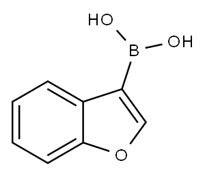 BENZOFURAN-3-BORONIC ACID Structure