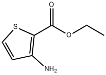 ETHYL 3-AMINOTHIOPHENE-2-CARBOXYLATE Structure