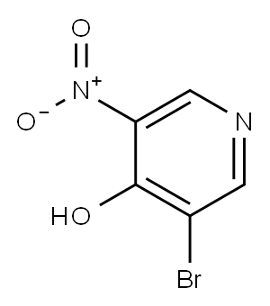 3-Bromo-4-hydroxy-5-nitropyridine Structure