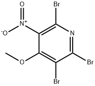 2,3,6-TRIBROMO-4-METHOXY-5-NITROPYRIDINE Structure