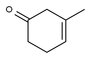 3-METHYL-3-CYCLOHEXEN-1-ONE Structure