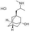 1-(2-Methylaminopropyl)-3-adamantanol hydrochloride Structure