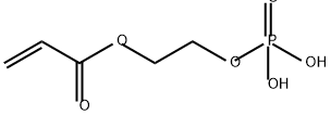 Phosphoric acid 2-(acryloyloxy)ethyl ester Structure