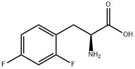 2,4-DIFLUORO-DL-PHENYLALANINE Structure