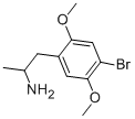 2,5-DIMETHOXY-4-BROMAMPHETAMIN Structure