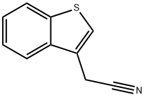BENZO[B]THIOPHENE-3-ACETONITRILE Structure