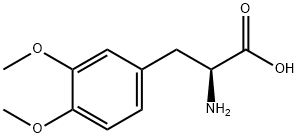 3,4-Dimethoxy-L-phenylalanine Structure