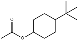 4-tert-Butylcyclohexyl acetate Structure