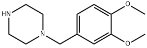 1-(3,4-DIMETHOXY-BENZYL)-PIPERAZINE Structure