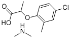 dimethylammonium 2-(4-chloro-2-methylphenoxy)propionate Structure