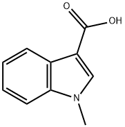 1-Methyl-1H-indole-3-carboxylic acid Structure