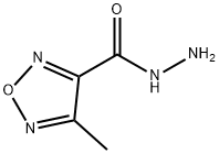 3-methylfurazan-4-carboxylic acid hydrazide Structure