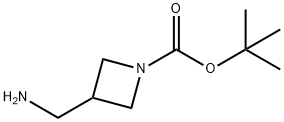 1-Boc-3-(Aminomethyl)azetidine Structure