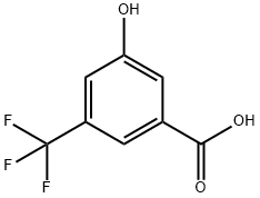 3-HYDROXY-5-(TRIFLUOROMETHYL)BENZOIC ACID Structure