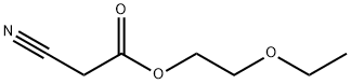 2-Ethoxyethyl cyanoacetate Structure