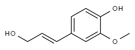 Coniferyl alcohol Structure