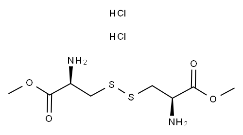 Dimethyl L-cystinate dihydrochloride Structure