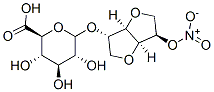 isosorbide-5-mononitrate-2-glucuronide Structure