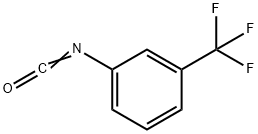 3-(Trifluoromethyl)phenyl isocyanate Structure