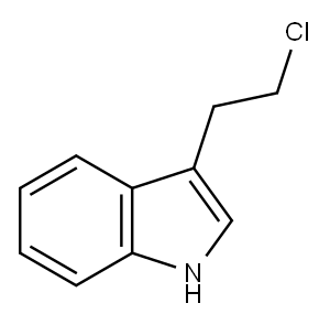 3-(2-chloroethyl)-1H-indole Structure