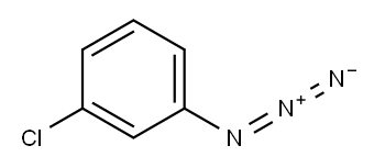 1-Azido-3-chlorobenzene solution Structure