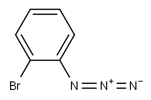 1-Azido-2-bromobenzene Structure