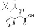 BOC-(R)-3-THIENYLGLYCINE Structure