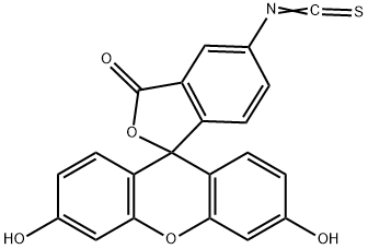 Fluorescein isothiocyanate isomer I Structure