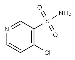 4-Chloro-3-pyridinesulfonamide Structure