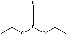 Phosphorocyanidous acid diethyl ester Structure