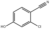 2-CHLORO-4-HYDROXYBENZONITRILE Structure