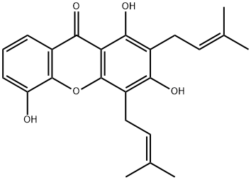 8-desoxygartanin Structure
