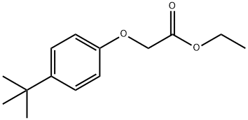 ethyl [4-(1,1-dimethylethyl)phenoxy]acetate Structure