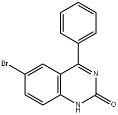 6-BROMO-4-PHENYLQUINAZOLIN-2(1H)-ONE Structure