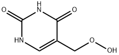 5-hydroperoxymethyluracil Structure