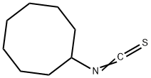 CYCLOOCTYL ISOTHIOCYANATE Structure
