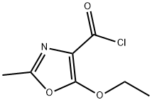 5-ETHOXY-2-METHYLOXAZOLE-4-CARBONYL CHLORIDE Structure