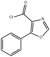 5-PHENYL-1,3-OXAZOLE-4-CARBONYL CHLORIDE Structure