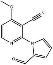 2-(2-FORMYL-1H-PYRROL-1-YL)-4-METHOXYNICOTINONITRILE Structure