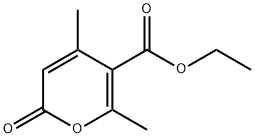 5-Carbethoxy-4,6-dimethyl-2-pyrone Structure