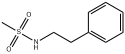 N-phenethylmethanesulphonamide Structure