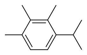 trimethylcumene Structure