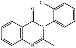 mecloqualone Structure