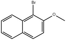1-BROMO-2-METHOXYNAPHTHALENE Structure