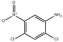 2,4-DICHLORO-5-NITRO-PHENYLAMINE Structure