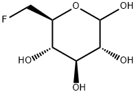 6-FLUORO-6-DEOXY-D-GLUCOPYRANOSE Structure