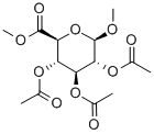 Methyl 2,3,4-Tri-O-acetyl-b-D-glucuronic Acid Methyl Ester Structure